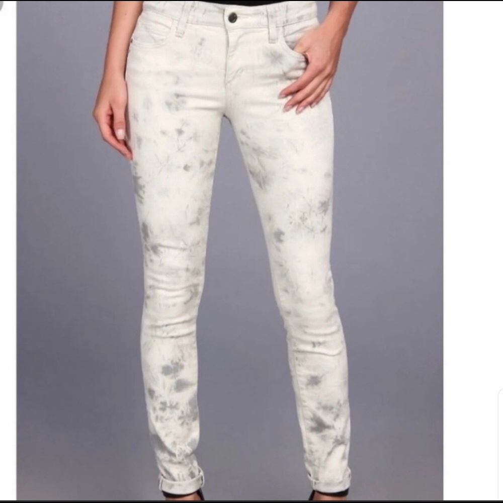 Anthropologie Keiko Tie Dye Skinny Jeans